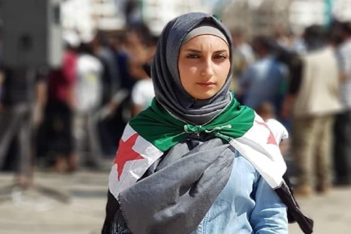 Syria || Yakeen Bido a female journalist awarded for coverage in Syria