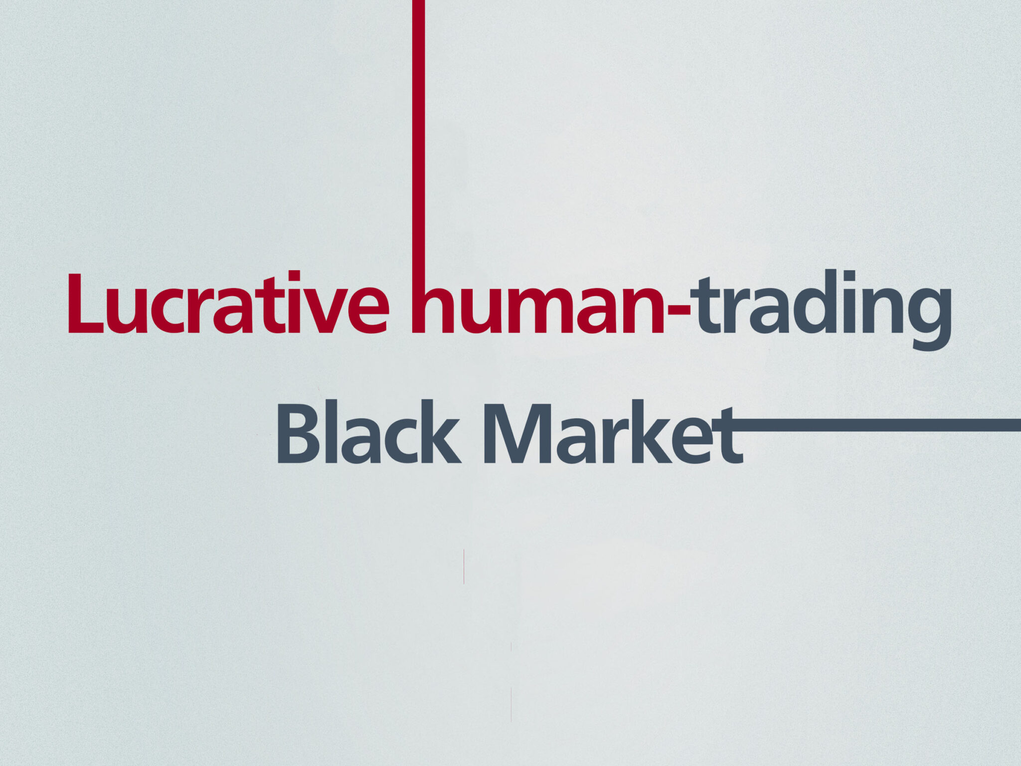Syria || Lucrative human-trading Black Market